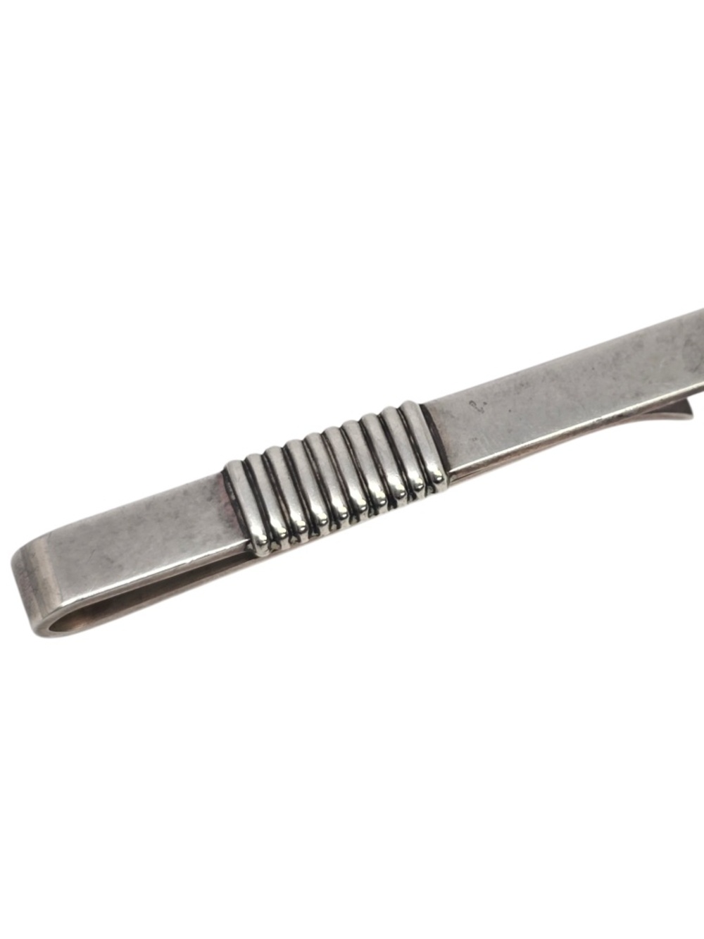 Georg Jensen Denmark 52A Sterling Silver Tie Bar Clip #24547